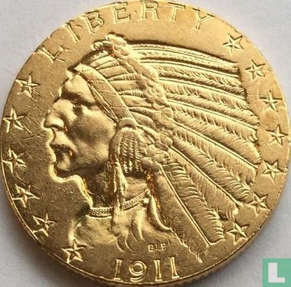 Verenigde Staten 5 dollars 1911 (zonder letter) - Afbeelding 1