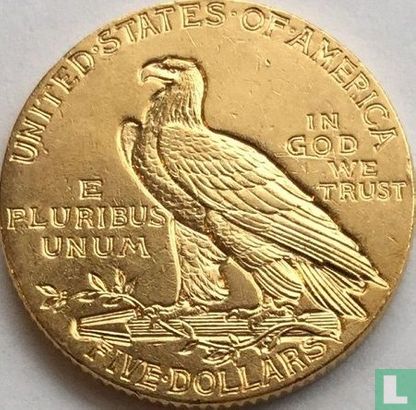 Verenigde Staten 5 dollars 1911 (zonder letter) - Afbeelding 2