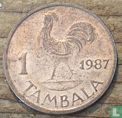 Malawi 1 Tambala 1987 - Bild 1