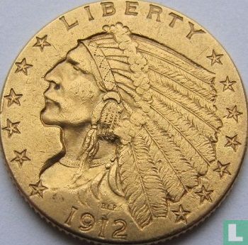 États-Unis 2½ dollars 1912 - Image 1