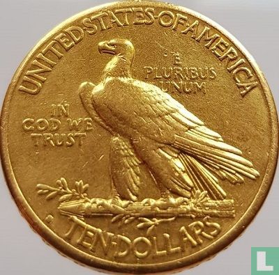 États-Unis 10 dollars 1914 (S) - Image 2