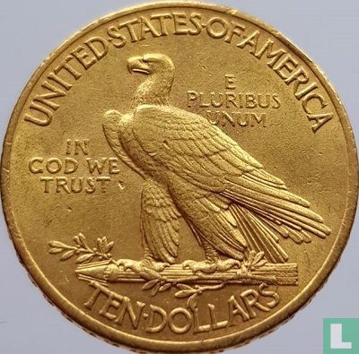 Verenigde Staten 10 dollars 1909 (zonder letter) - Afbeelding 2
