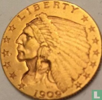 Vereinigte Staaten 2½ Dollar 1909 - Bild 1