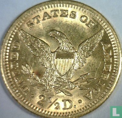 United States 2½ dollars 1905 - Image 2