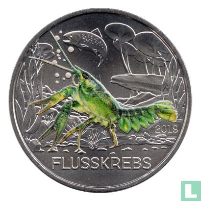 Autriche 3 euro 2019 "Crayfish" - Image 1