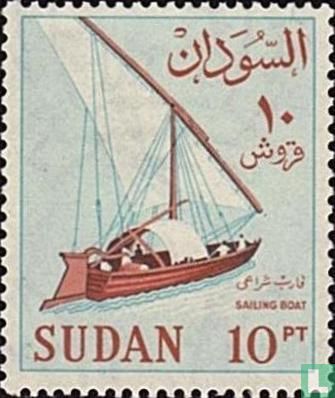 Segelboot Felucca Nil