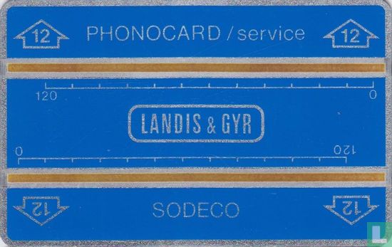 Phonocard service Stu.12 - Afbeelding 1