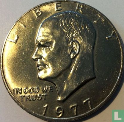 États-Unis 1 dollar 1977 (sans lettre) - Image 1