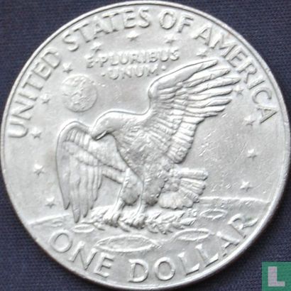 États-Unis 1 dollar 1977 (D) - Image 2