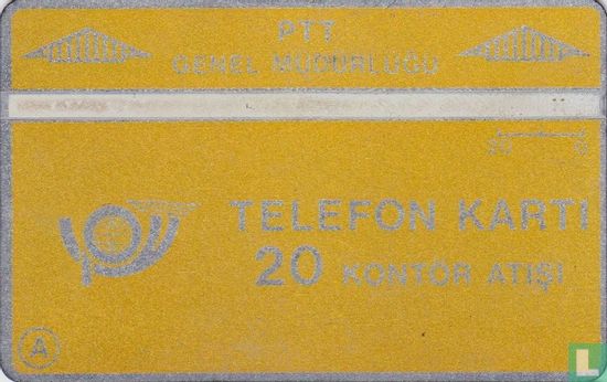 Telefon karti 20 kontör atisi - T.C. Ziraat Bankasi - Bild 1
