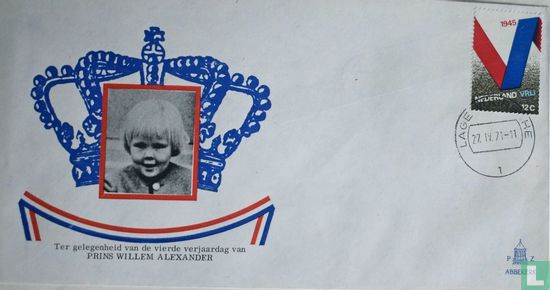 4th birthday of Prince Willem-Alexander