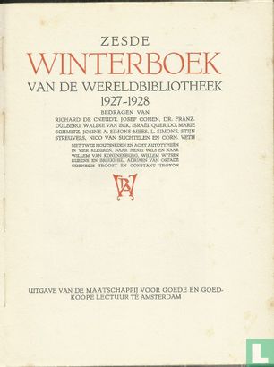 Zesde Winterboek van de Wereldbibliotheek 1927-1928 - Afbeelding 3