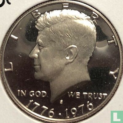 Verenigde Staten ½ dollar 1976 (PROOF - zilver) "200th anniversary of Independence" - Afbeelding 1