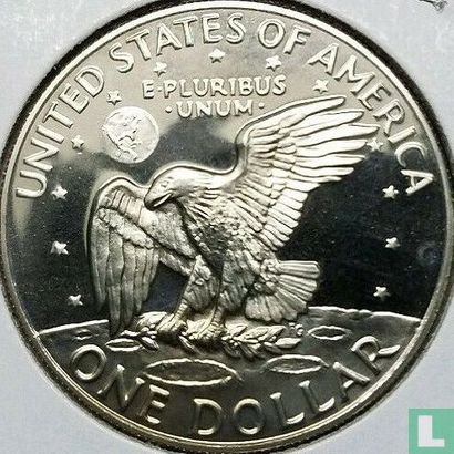 United States 1 dollar 1973 (PROOF - silver) - Image 2