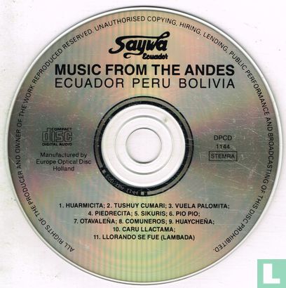 Music from the Andes - Afbeelding 3
