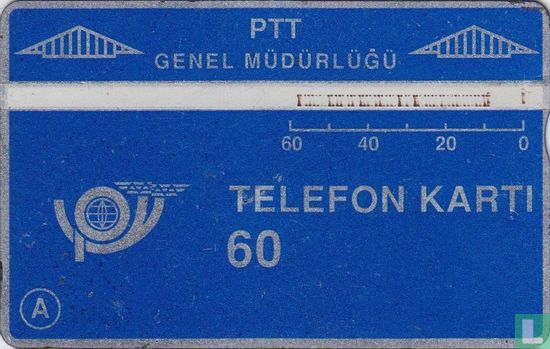 Telefon karti 60 - T.C. Ziraat Bankasi - Bild 1