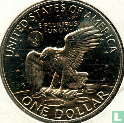 Verenigde Staten 1 dollar 1974 (PROOF - koper bekleed met koper-nikkel) - Afbeelding 2