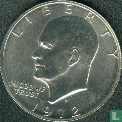 United States 1 dollar 1972 (S) - Image 1