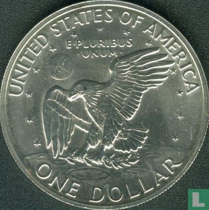 États-Unis 1 dollar 1972 (S) - Image 2