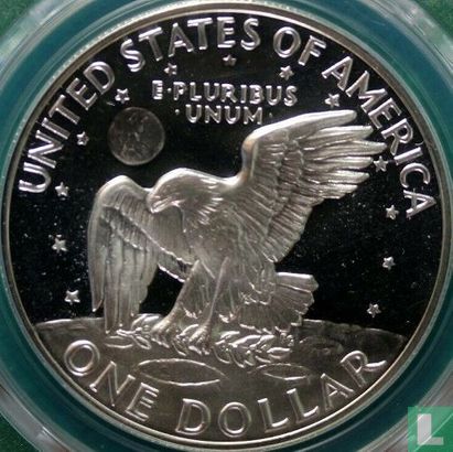 États-Unis 1 dollar 1971 (BE - type 1) - Image 2