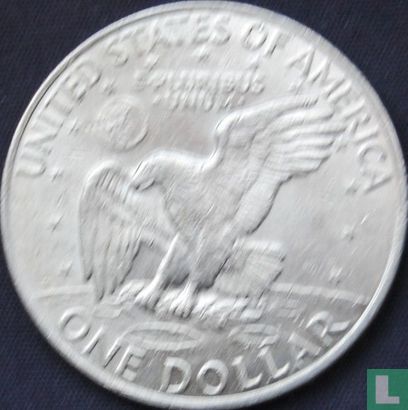 États-Unis 1 dollar 1972 (D) - Image 2