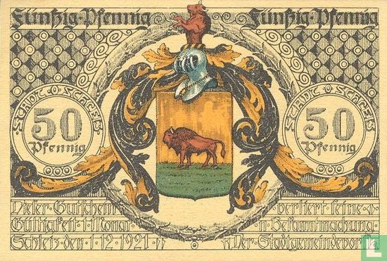 Schleiz, Stadt - 50 Pfennig (4) 1921 - Afbeelding 1