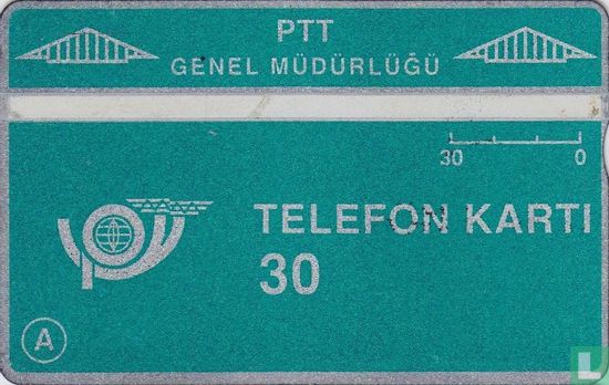 Telefon karti 30 - T.C. Ziraat Bankasi - Image 1