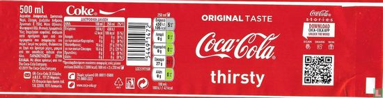 Coca-Cola 500ml - thirsty