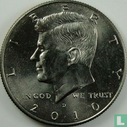 Verenigde Staten ½ dollar 2010 (D) - Afbeelding 1