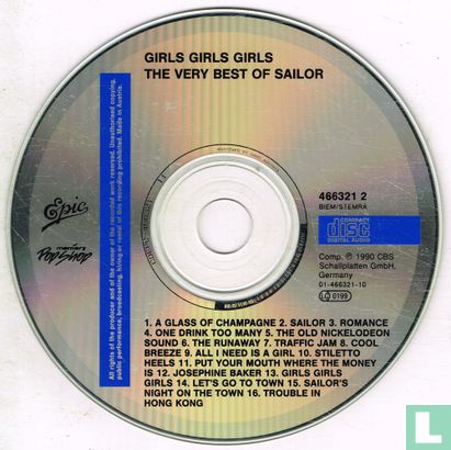 Girls Girls Girls - The Very Best of Sailor - Afbeelding 3
