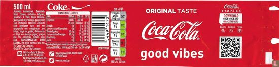 Coca-Cola 500ml - good vibes