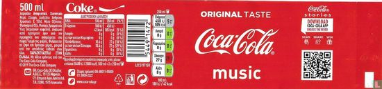 Coca-Cola 500ml - music