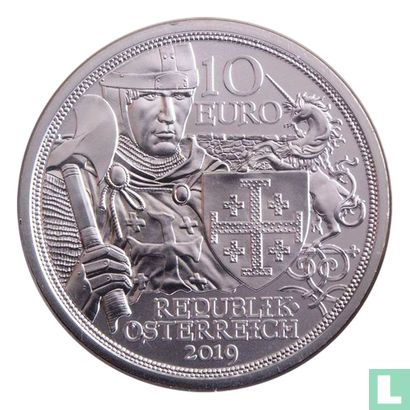 Austria 10 euro 2019 (silver) "920th anniversary of the capture of Jerusalem" - Image 1