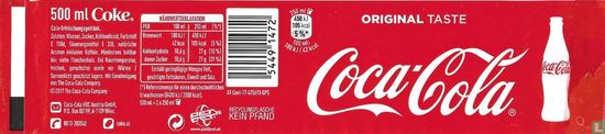 Coca-Cola 500ml (Austria)