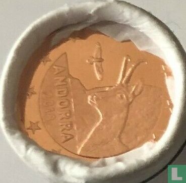 Andorre 1 cent 2018 (rouleau) - Image 1