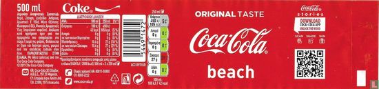 Coca-Cola 500ml - beach