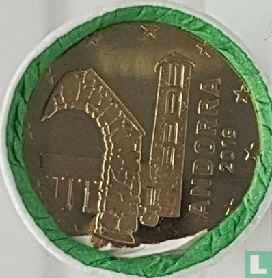 Andorra 50 cent 2018 (rol) - Afbeelding 1
