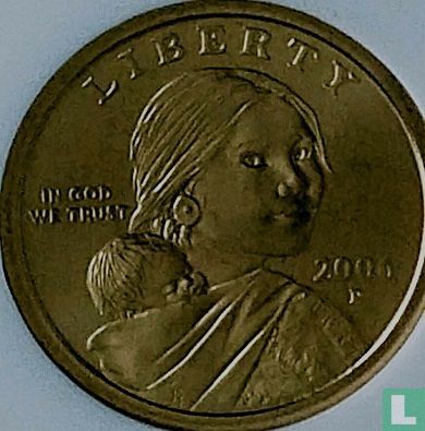 États-Unis 1 dollar 2006 (P) - Image 1