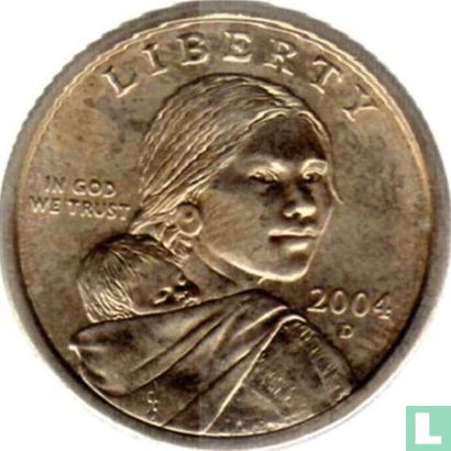 United States 1 dollar 2004 (D) - Image 1