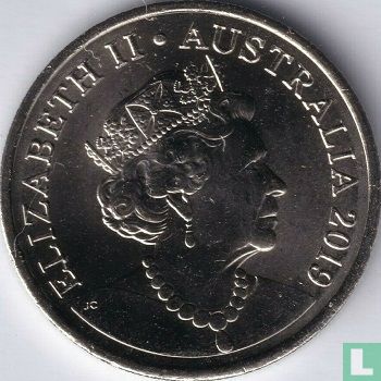 Australie 10 cents 2019 (avec JC) - Image 1