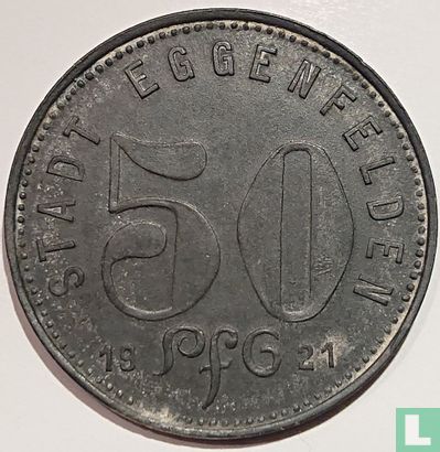 Eggenfelden 50 pfennig 1921 - Afbeelding 1