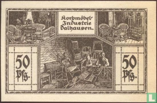 Dalhausen, Gemeinde - 50 Pfennig 1921 - Image 2