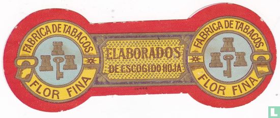 Elaborados de Escogido Hoja - Fabrica de Tabacos Flor Fina - Fabrica de Tabacos Flor Fina - Afbeelding 1