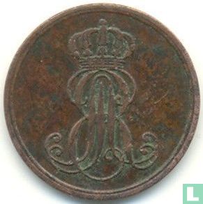 Hannover 1 pfennig 1847 (B) - Afbeelding 2