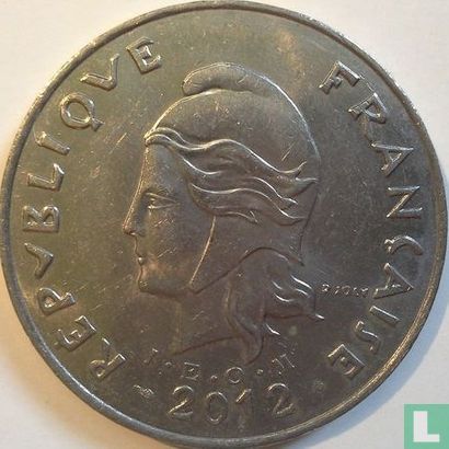 New Caledonia 50 francs 2012 - Image 1