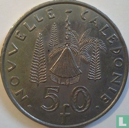 New Caledonia 50 francs 2012 - Image 2