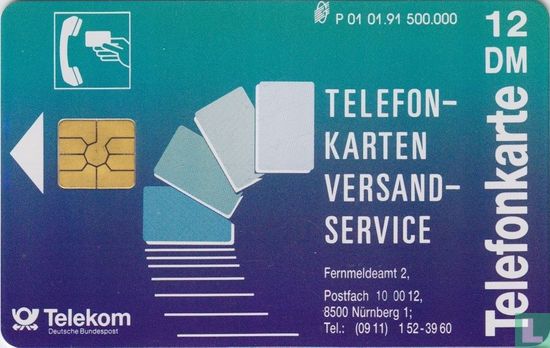 Telefonkarten Versandservice - Afbeelding 1