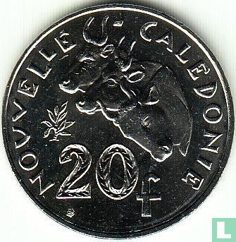 New Caledonia 20 francs 2010 - Image 2