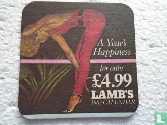 A Year's Happiness for only 4,99 Lamb's 1983 calender - Bild 1