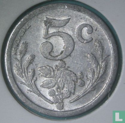 Fourmies et Trélon 5 centimes 1921 - Afbeelding 2